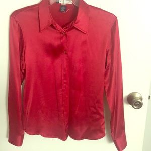 Red blouse
